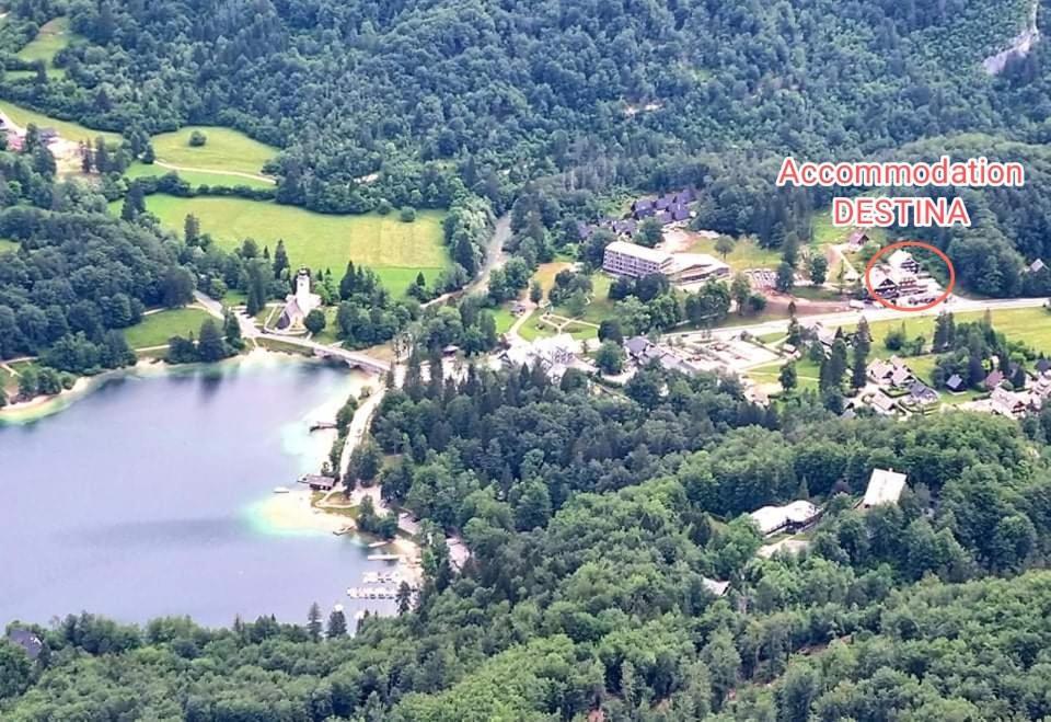 Accommodation Destina, Lake Bohinj Exteriör bild